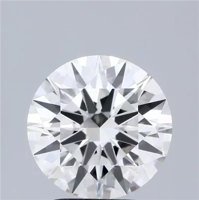3.02ct G SI1 Rare Carat Ideal Cut Round Diamond