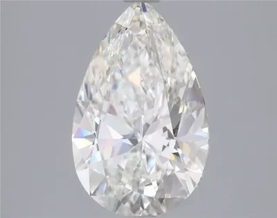 2.51ct H VVS2 Rare Carat Ideal Cut Pear Lab Grown Diamond