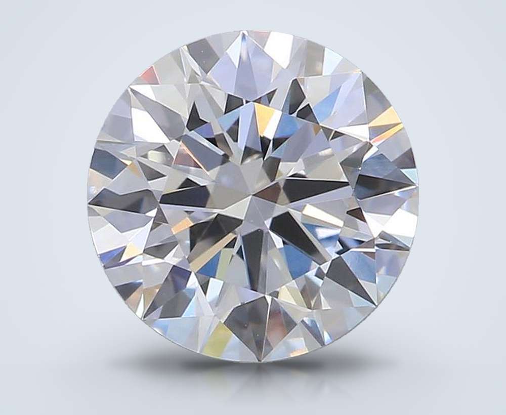 1.58ct D VVS2 Rare Carat Ideal Cut Round Lab Grown Diamond