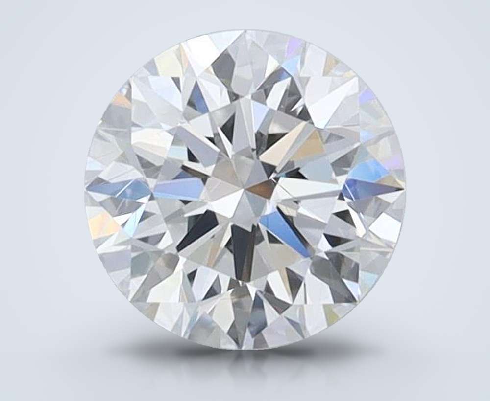 0.94ct D IF Rare Carat Ideal Cut Round Lab Grown Diamond