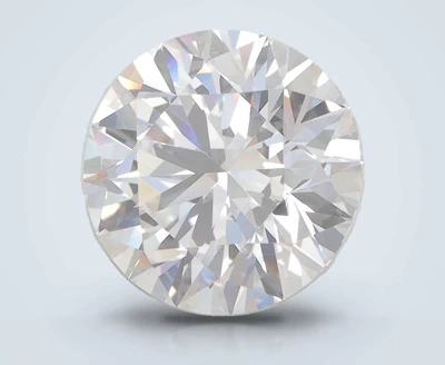 4.04ct F VVS1 Rare Carat Ideal Cut Round Lab Grown Diamond