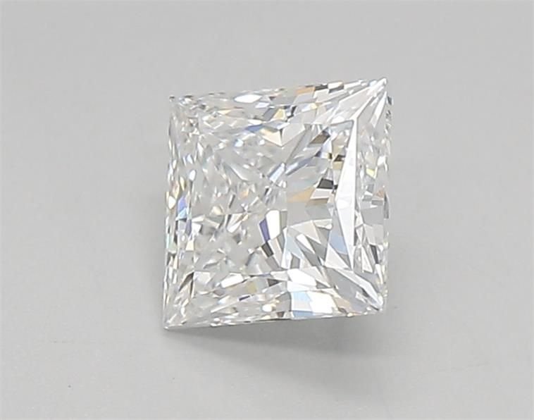 0.69ct E VVS1 Rare Carat Ideal Cut Princess Lab Grown Diamond