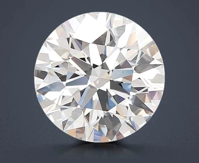 5.01ct F VS1 Rare Carat Ideal Cut Round Lab Grown Diamond