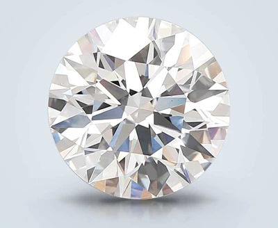 5.01ct F VS1 Rare Carat Ideal Cut Round Lab Grown Diamond