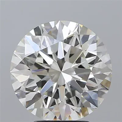 4.06ct H VS1 Rare Carat Ideal Cut Round Diamond