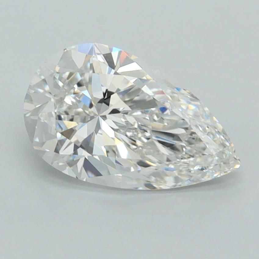 1.50ct E VVS2 Rare Carat Ideal Cut Pear Lab Grown Diamond