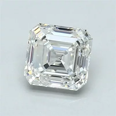 1.10ct H VVS2 Rare Carat Ideal Cut Asscher Diamond