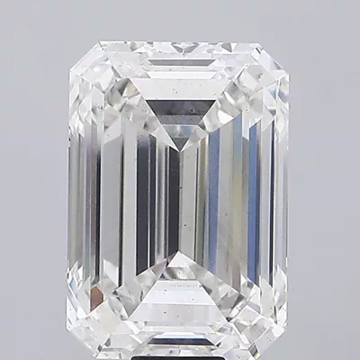 26.03ct G VS2 Rare Carat Ideal Cut Emerald Lab Grown Diamond