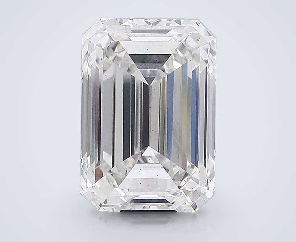 26.03ct G VS2 Rare Carat Ideal Cut Emerald Lab Grown Diamond