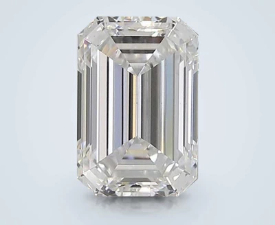 2.58ct D VS2 Rare Carat Ideal Cut Emerald Lab Grown Diamond