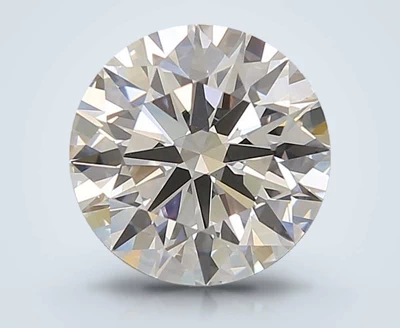 3.09ct E VS1 Rare Carat Ideal Cut Round Lab Grown Diamond