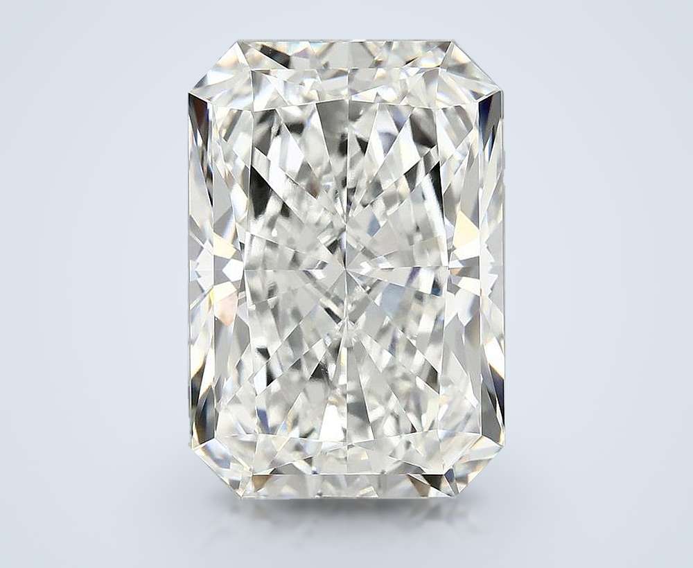 9.90ct F VVS2 Rare Carat Ideal Cut Radiant Lab Grown Diamond
