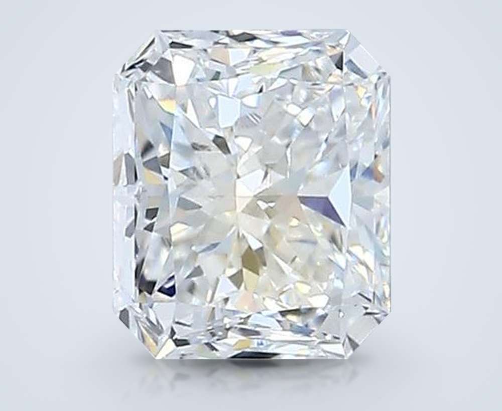 0.90ct E SI2 Very Good Cut Radiant Diamond
