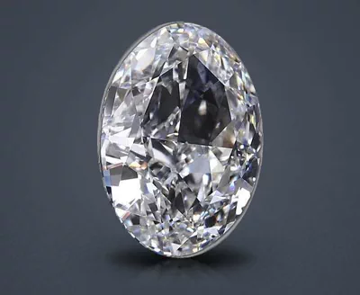 16.02ct F VS2 Good Cut Oval Lab Grown Diamond