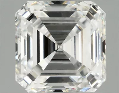 2.09ct F VVS2 Rare Carat Ideal Cut Asscher Lab Grown Diamond