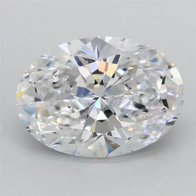2.07ct D VVS1 Rare Carat Ideal Cut Oval Lab Grown Diamond