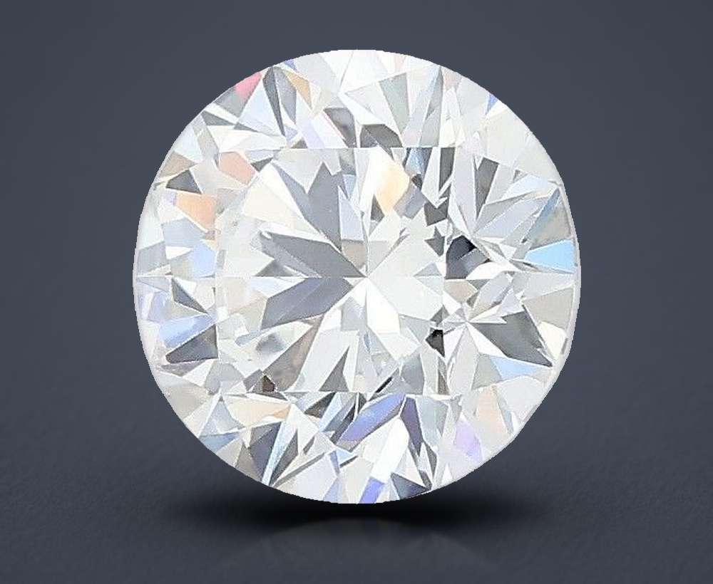 1.51ct E VVS2 Rare Carat Ideal Cut Round Lab Grown Diamond
