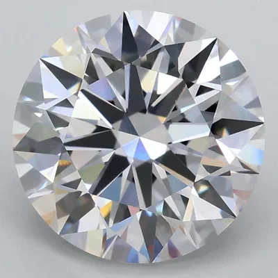 3.59ct D VVS2 Rare Carat Ideal Cut Round Lab Grown Diamond