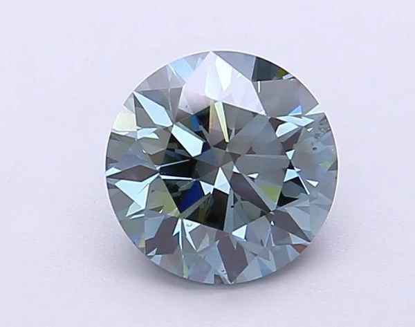 1.51 Carat · Blue · Fancy Vivid · SI1