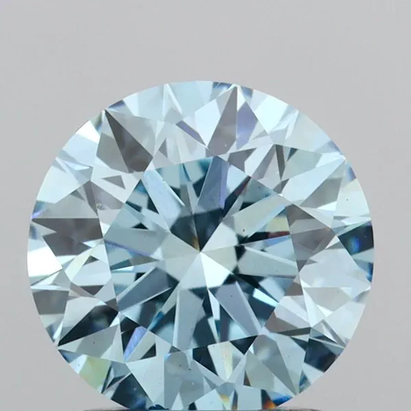 1.51 Carat · Blue · Fancy Vivid · VS2