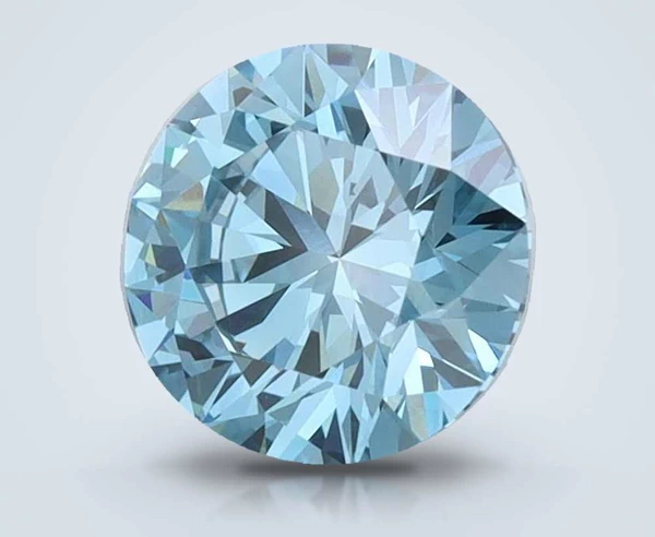 1.59 Carat · Blue · Fancy Vivid · VVS2