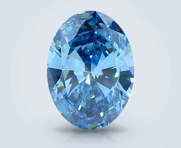 1.49 Carat · Blue · Fancy Vivid · VS1