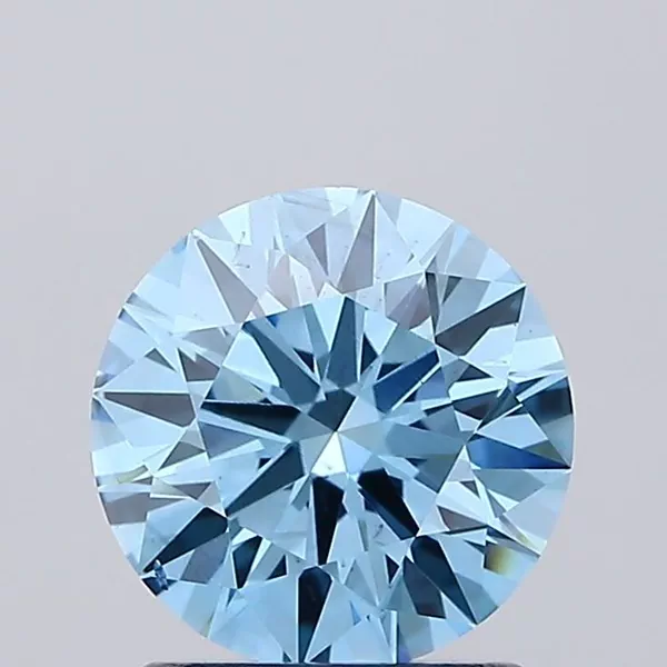1.49 Carat · Blue · Fancy Vivid · VS2