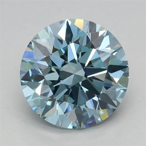 1.54 Carat · Blue · Fancy Vivid · VS1