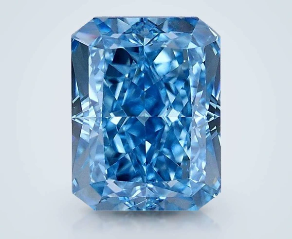 1.46 Carat · Blue · Fancy Vivid · VS1