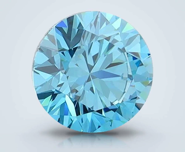 1.36 Carat · Blue · Fancy Vivid · VVS2