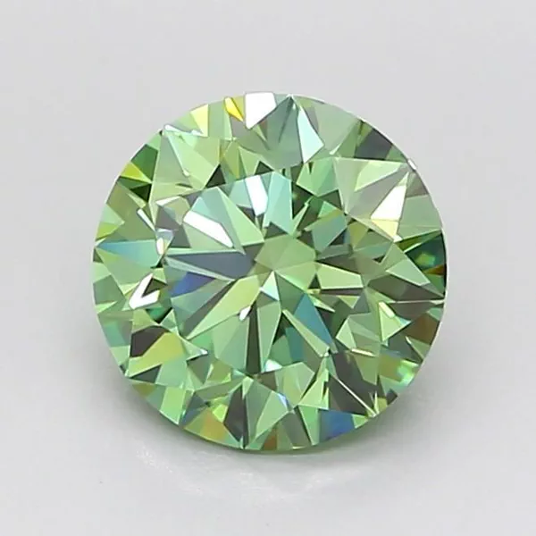 1.59 Carat · Green · Fancy Vivid · VVS2