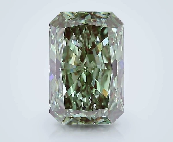 4.01 Carat · Green · Fancy Vivid · SI1