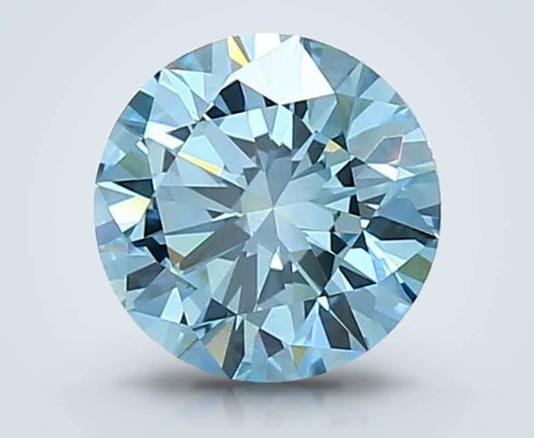 1.49 Carat · Blue · Fancy Vivid · VS1
