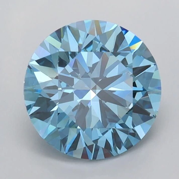 1.53 Carat · Blue · Fancy Vivid · VVS2