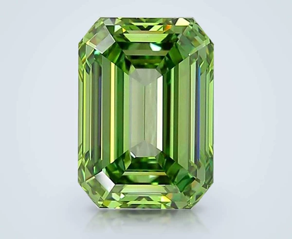 3 Carat · Green · Fancy Vivid · VVS2