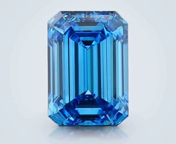 1.42 Carat · Blue · Fancy Vivid · VVS2