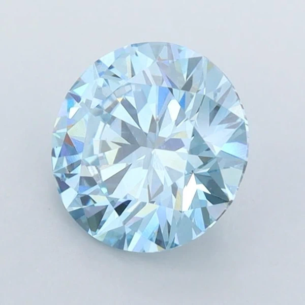 1.55 Carat · Blue · Fancy Vivid · VVS2