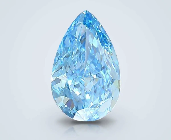1.48 Carat · Blue · Fancy Vivid · VVS2