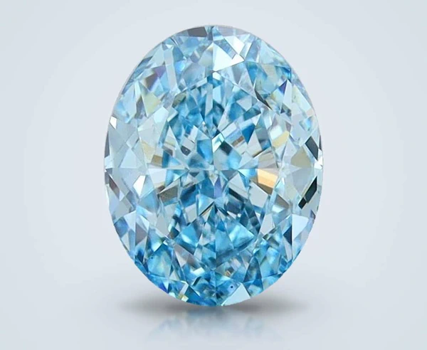 1.47 Carat · Blue · Fancy Vivid · VS1