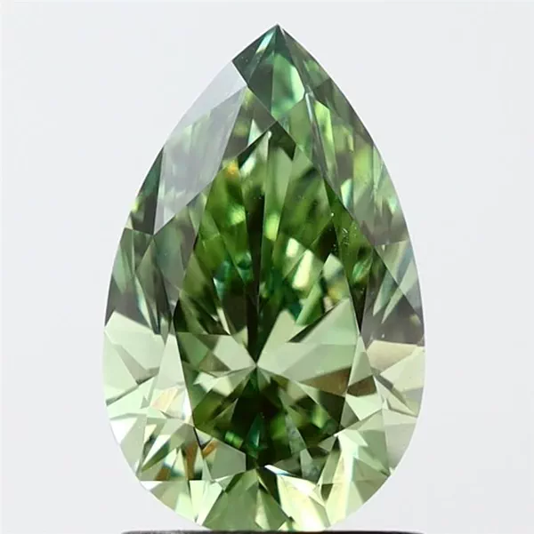 1.47 Carat · Green · Fancy Vivid · VS2