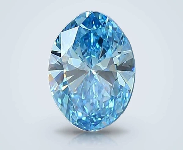 1.49 Carat · Blue · Fancy Vivid · VVS2