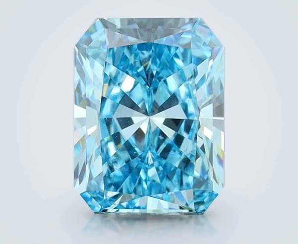 1.38 Carat · Blue · Fancy Vivid · VS1