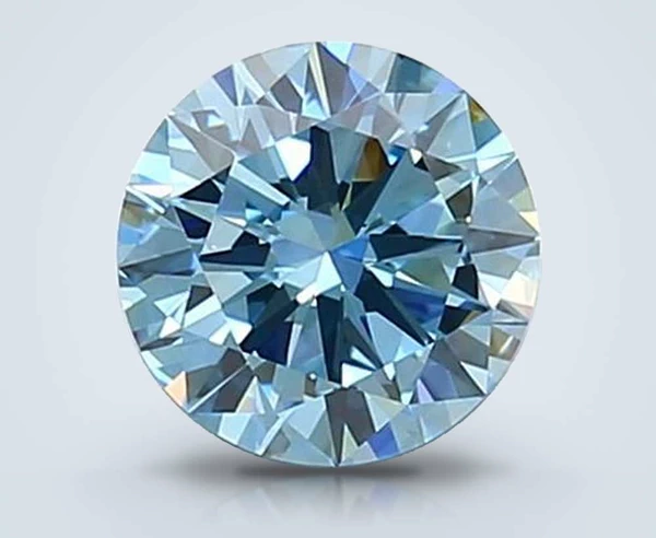 1.55 Carat · Blue · Fancy Vivid · VVS2