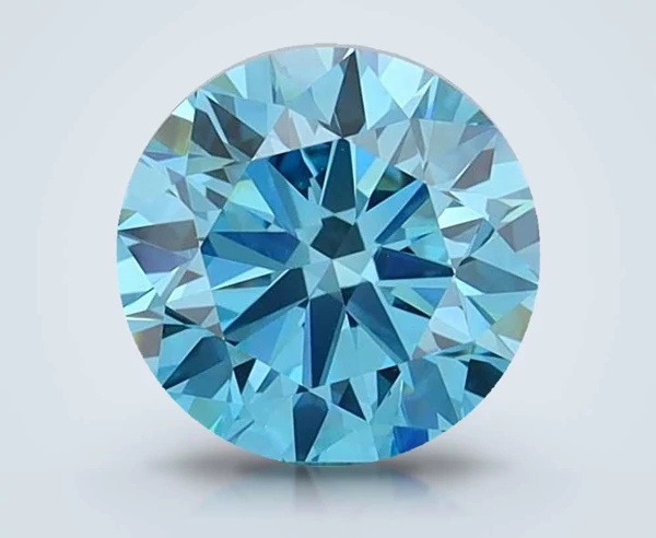 1.64 Carat · Blue · Fancy Vivid · VVS2