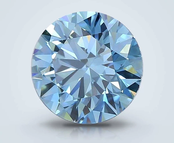 1.52 Carat · Blue · Fancy Vivid · VS1