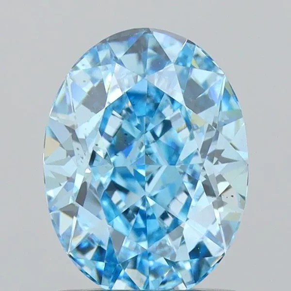1.46 Carat · Blue · Fancy Vivid · VS2