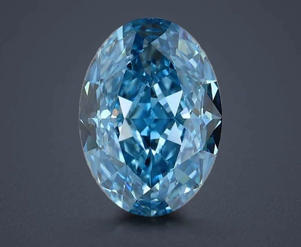 1.35 Carat · Blue · Fancy Vivid · VS1