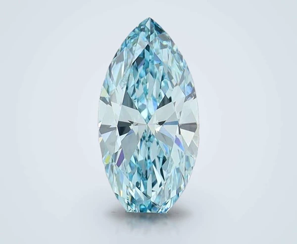 1.42 Carat · Blue · Fancy Vivid · VVS2