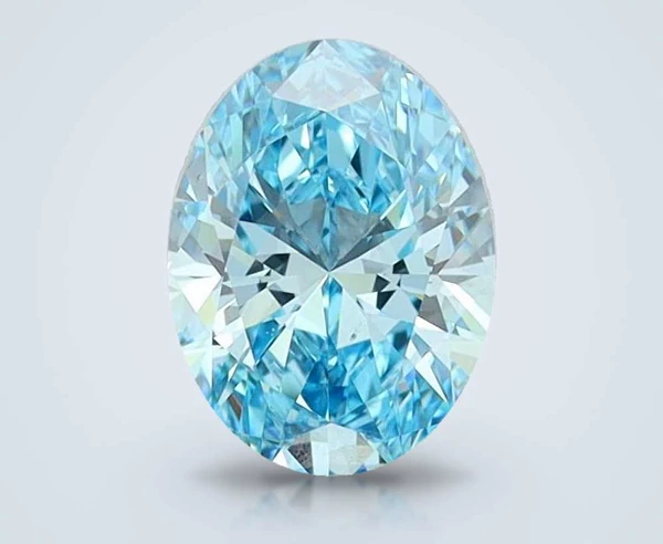 1.44 Carat · Blue · Fancy Vivid · VS2