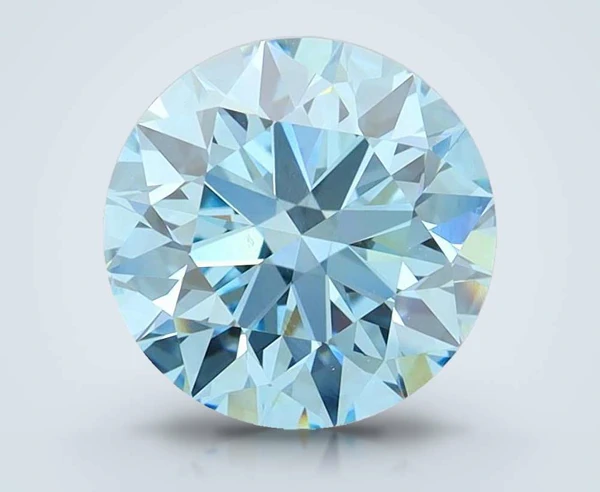1.54 Carat · Blue · Fancy Vivid · VS1